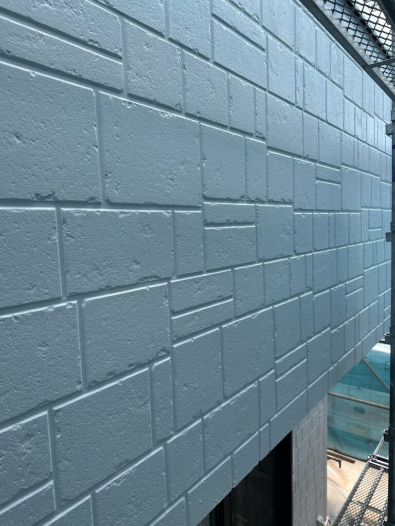 外壁上塗り（完了）