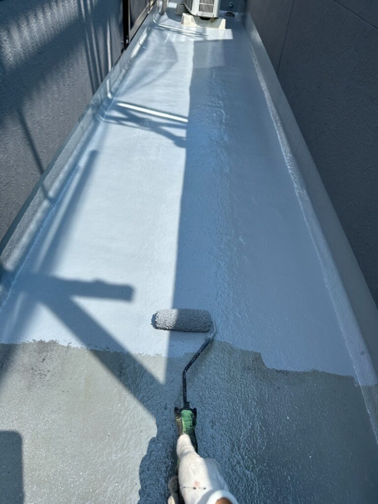 ベランダ床トップコート