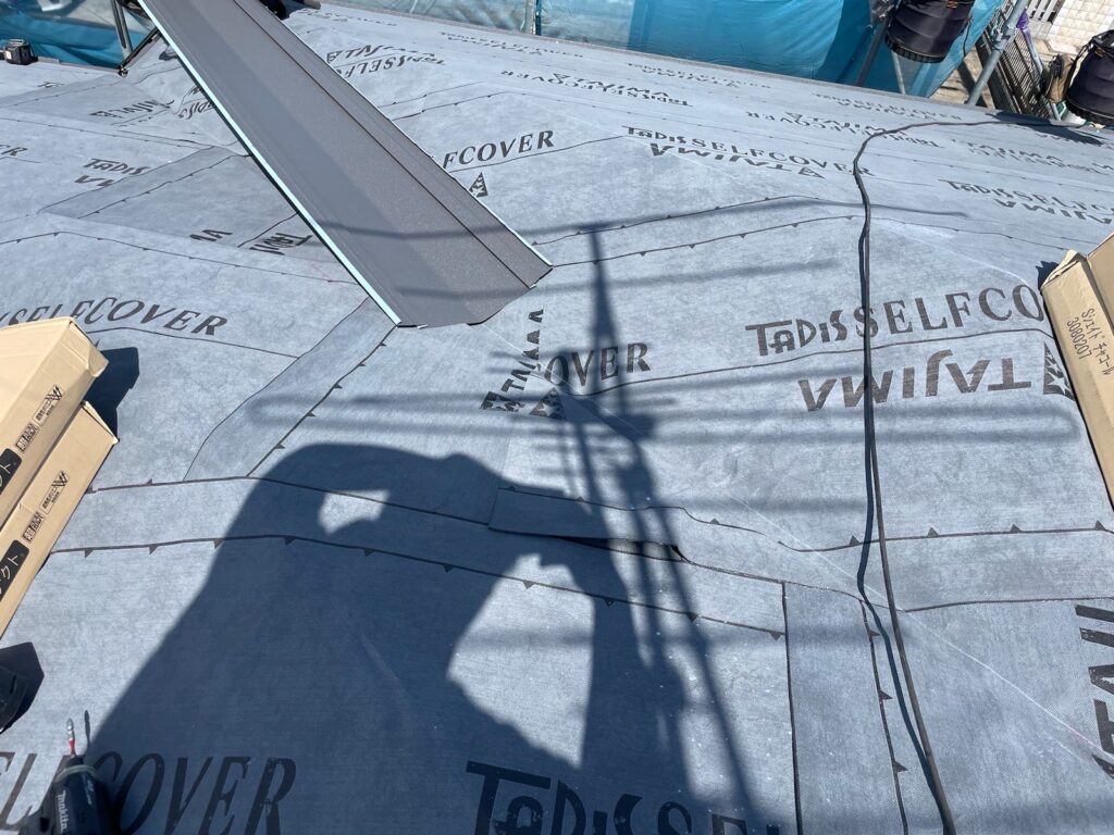 谷板金取り付け