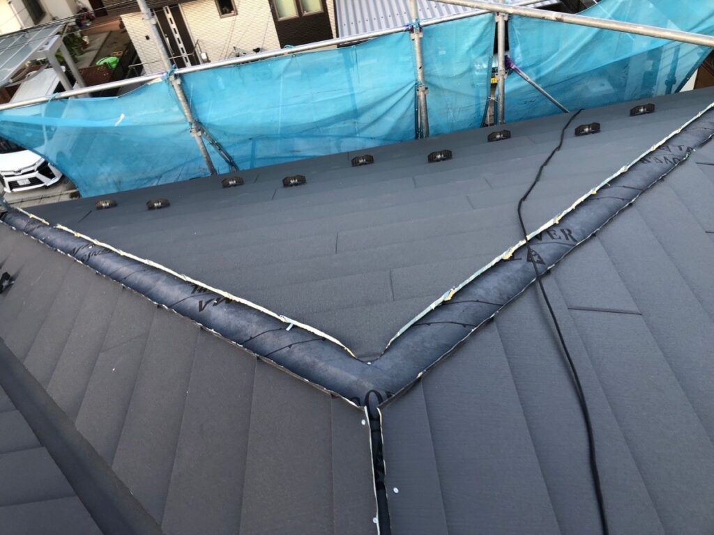 屋根本体取り付け