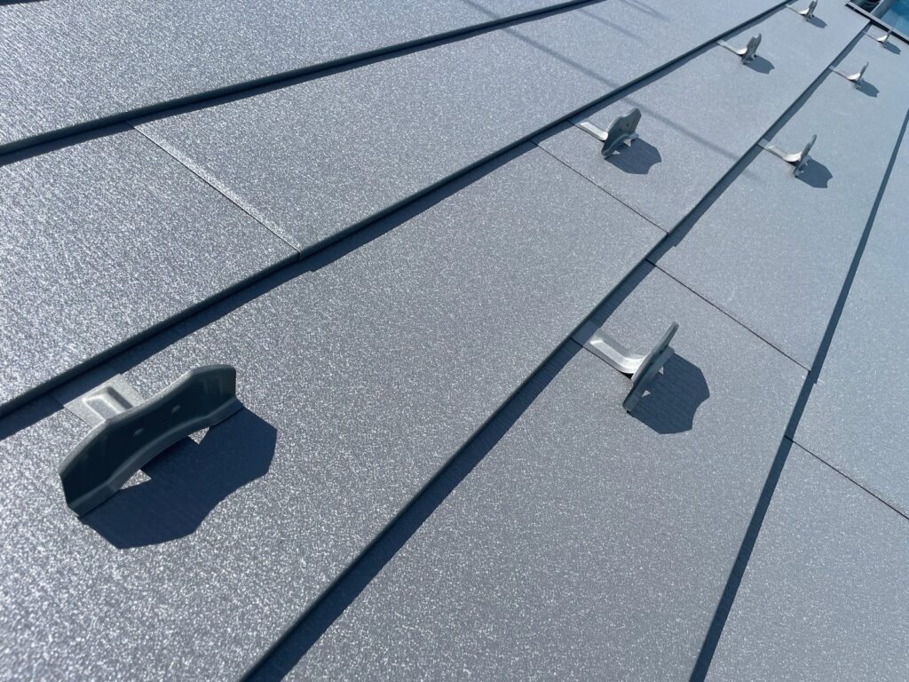 雪止め取り付け