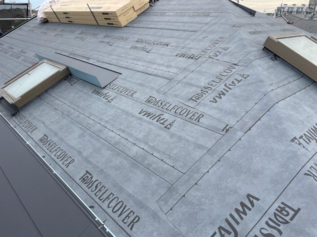 屋根本体取り付け