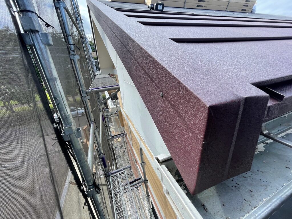 ケラバ取り付け