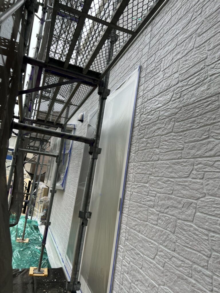 外壁下塗り（完了）