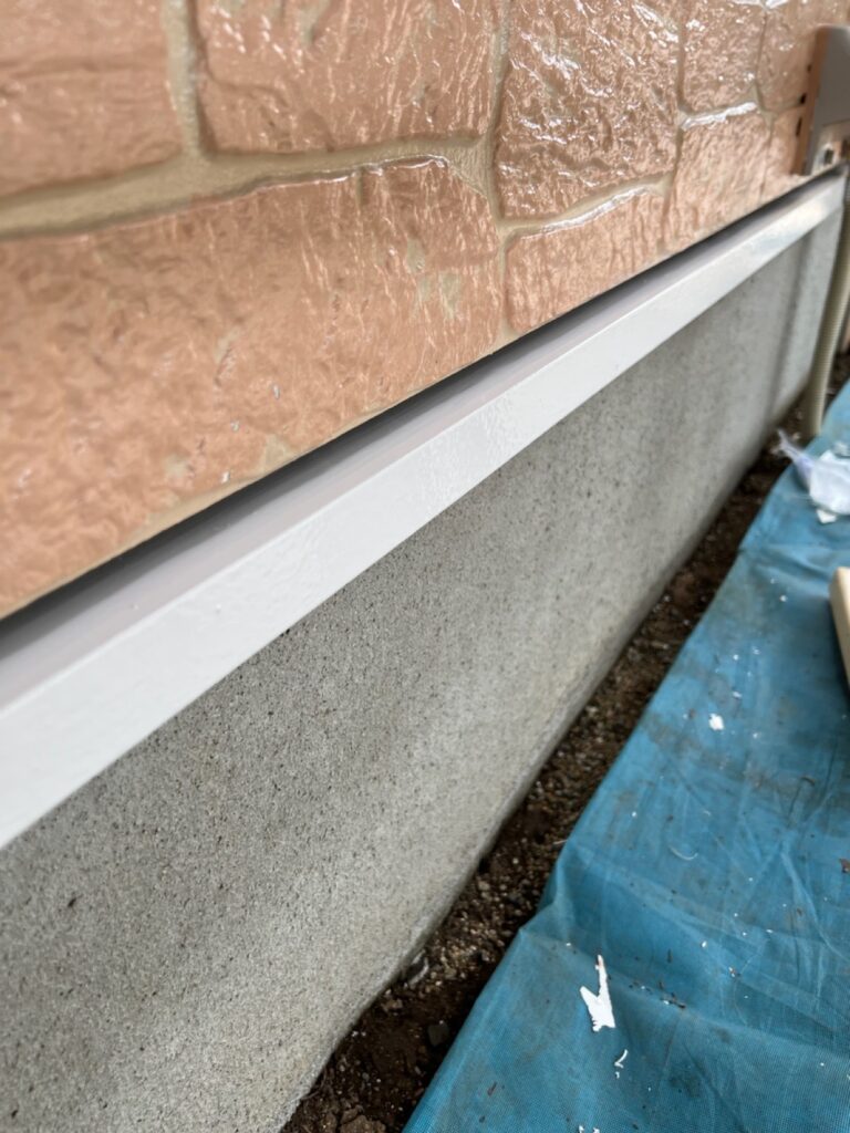 水切り上塗り（完了）