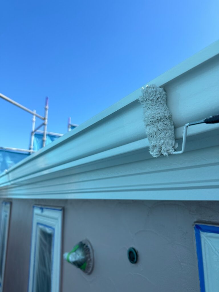 雨樋上塗り