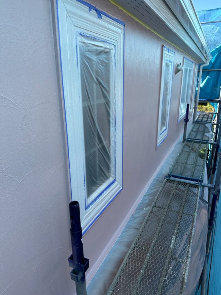 外壁上塗り(完了)