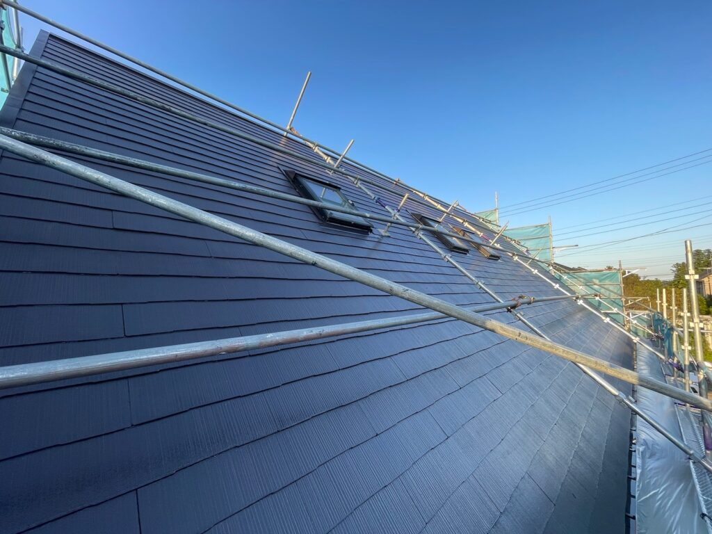 屋根中塗り（完了）