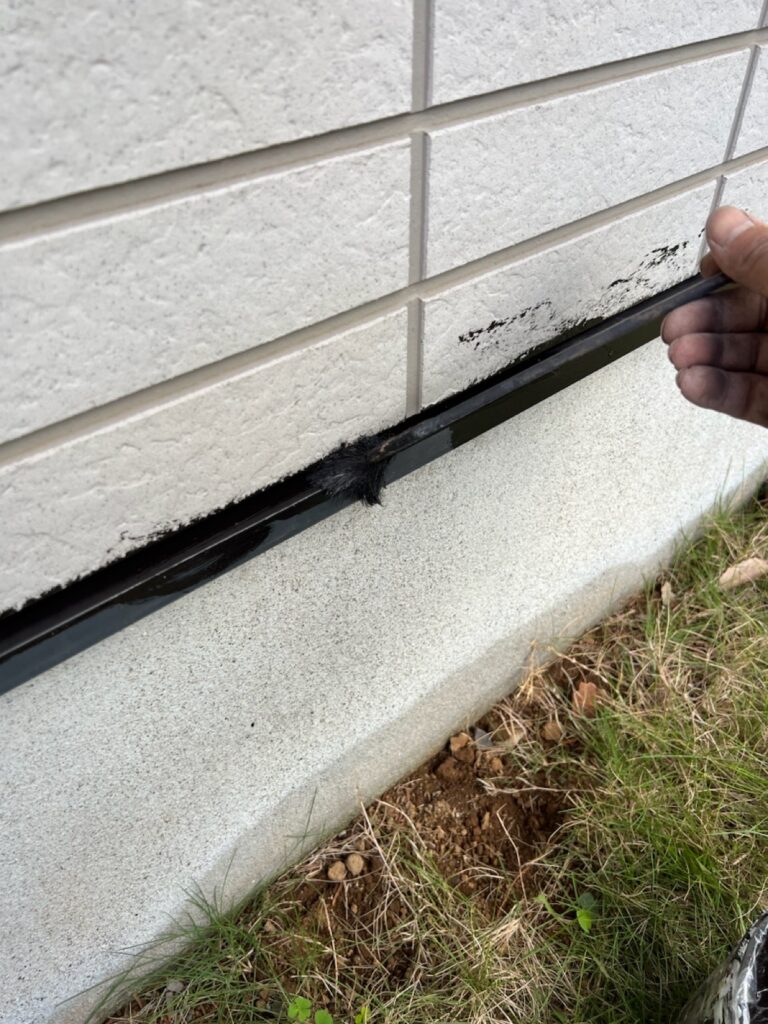 水切りさび止め（下塗り）