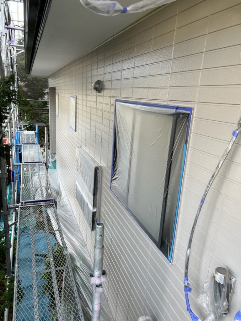 外壁中塗り（完了）
