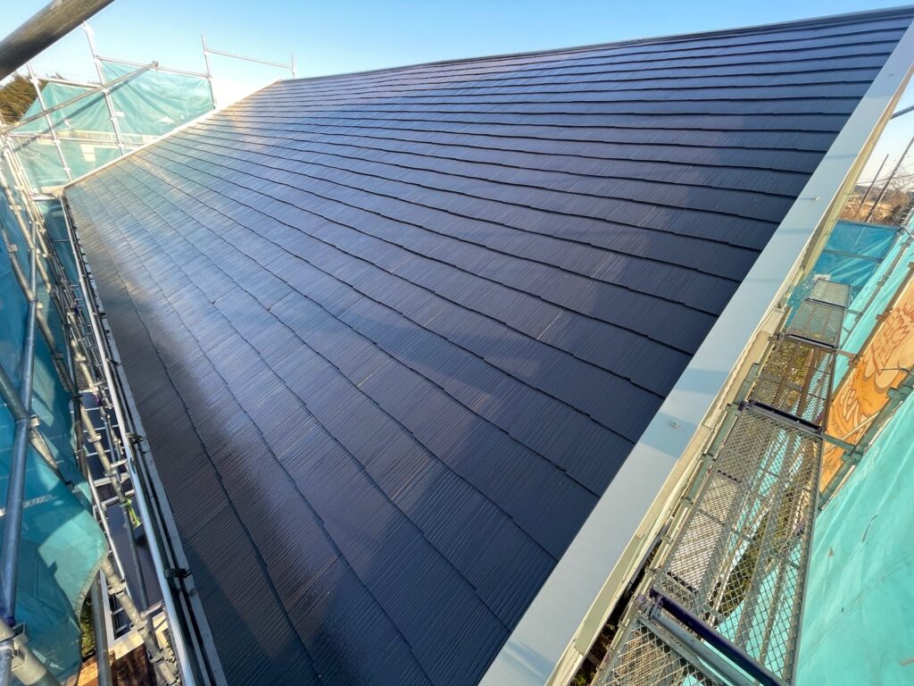 屋根中塗り（完了）