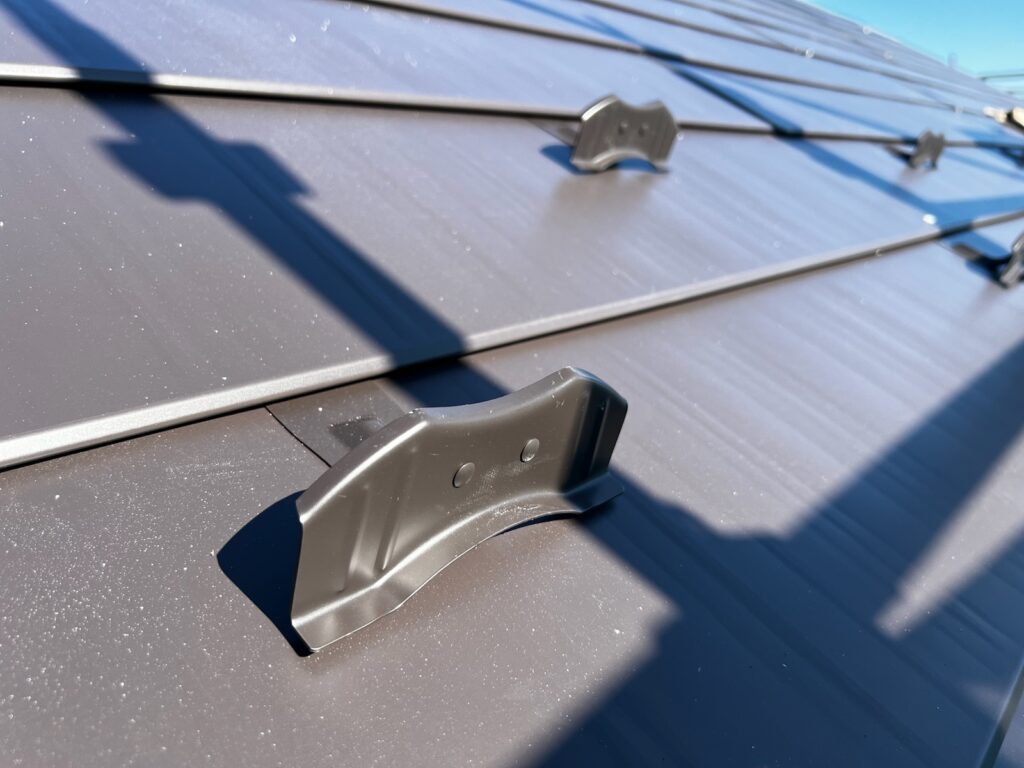 雪止め取り付け（ステンレス製）