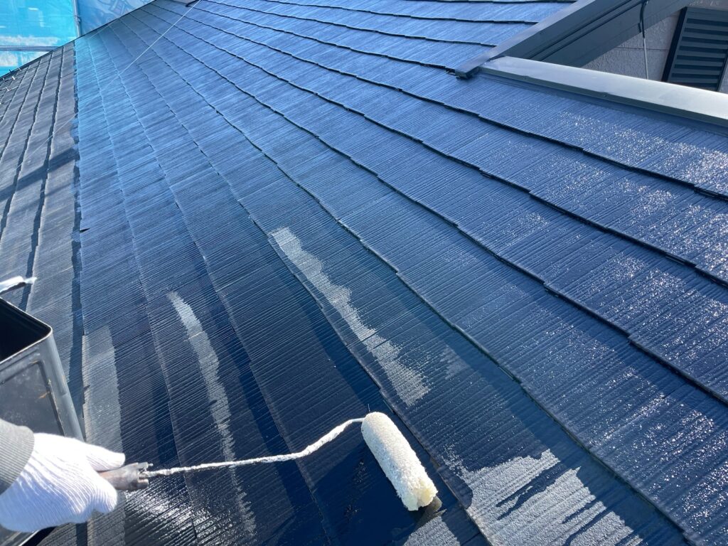 屋根下塗り<br />
（透明色）