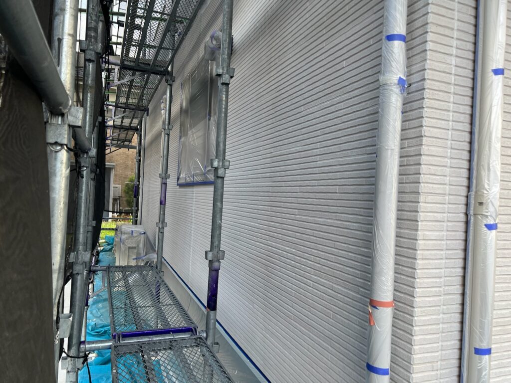 外壁下塗り（完了）