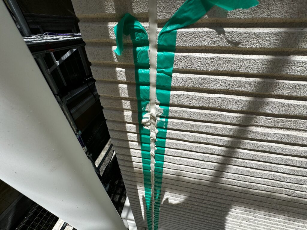 コーキング打ち込み