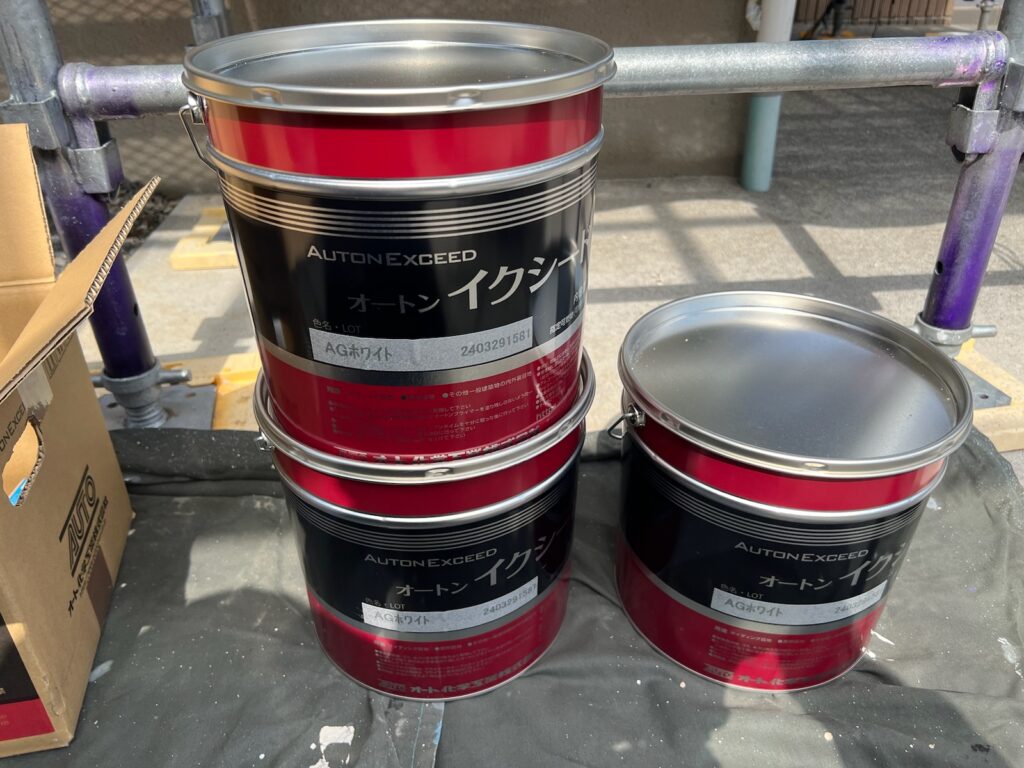 使用材料<br />
←コーキング材料