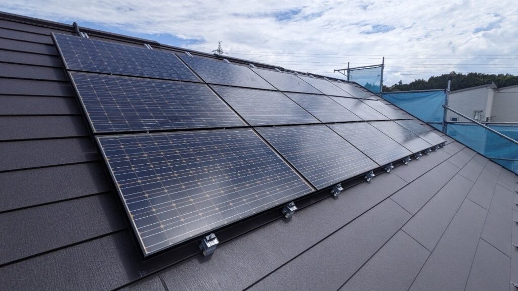 ソーラーパネル復旧