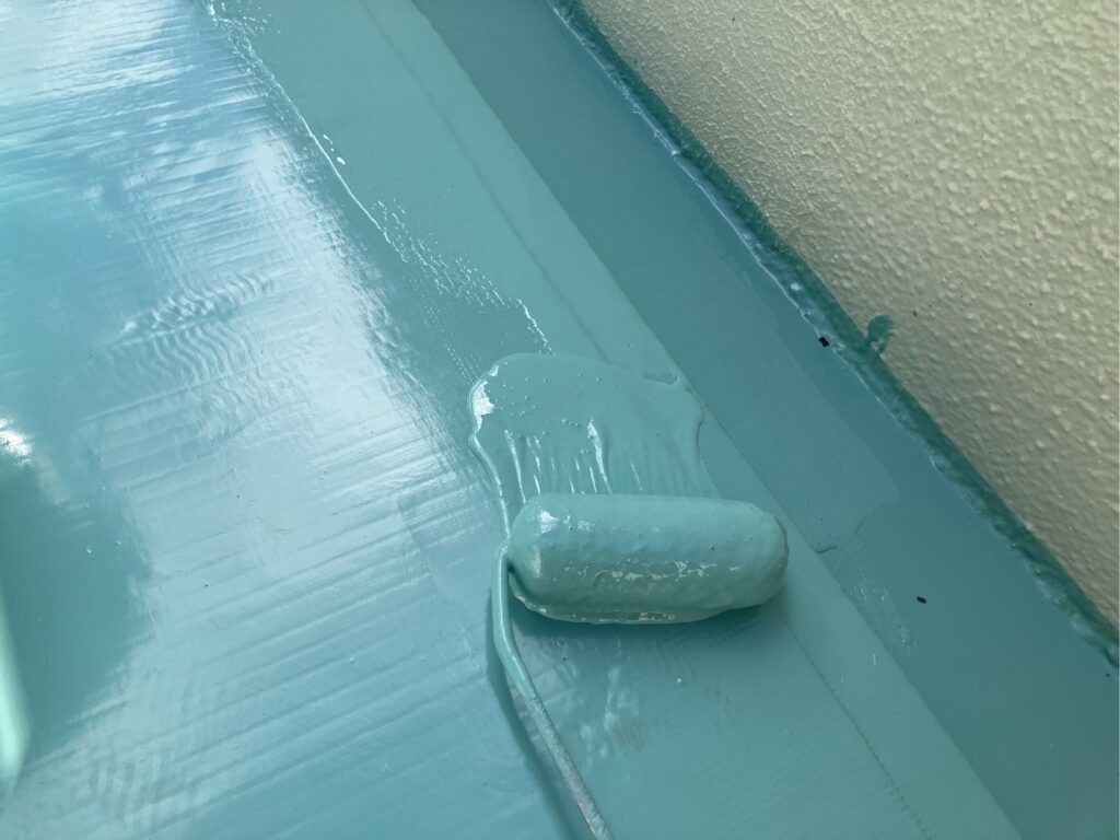ウレタン防水2層目