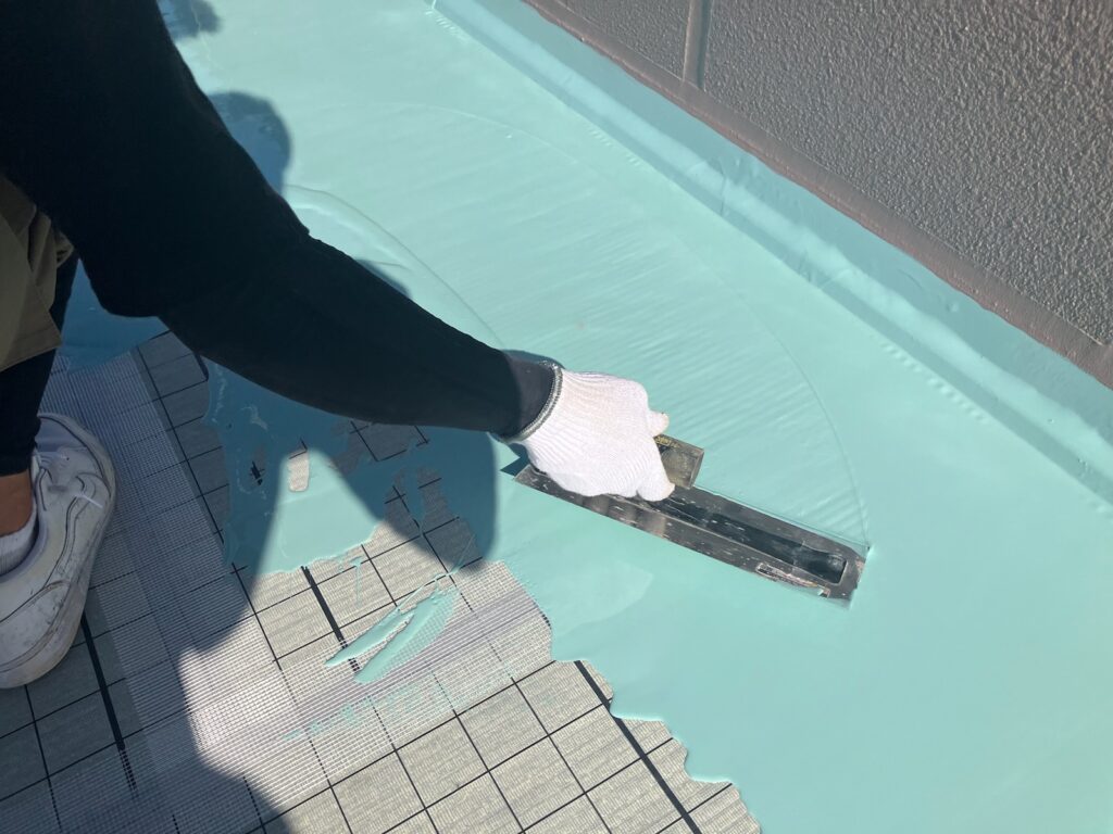 ウレタン防水1層目