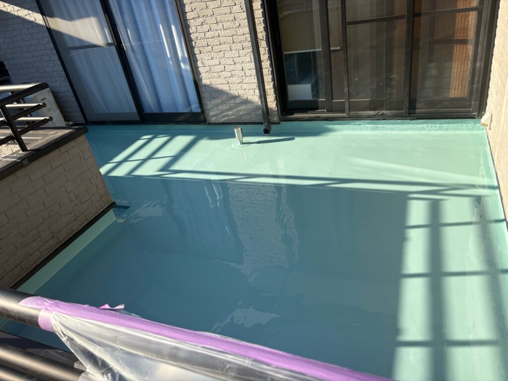 ウレタン防水1層目（完了）