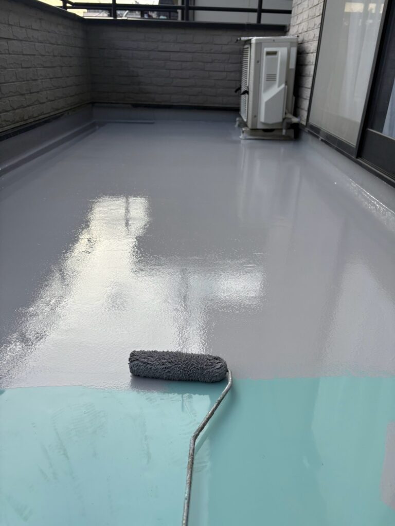 トップコート仕上げ