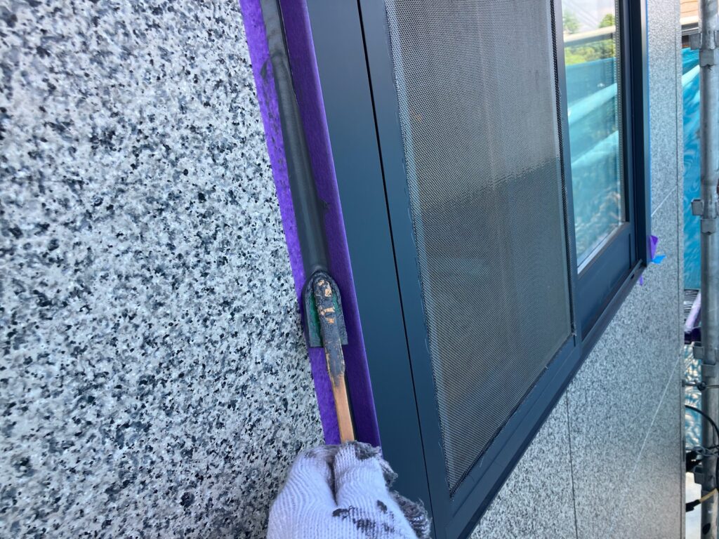 コーキング慣らし