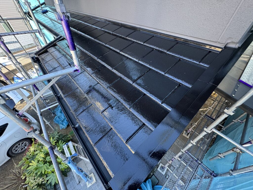 施工完了<br />
（下屋根）