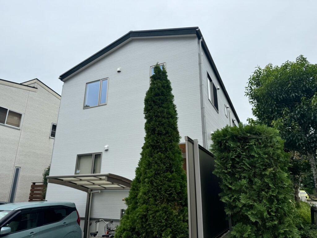 外壁：施工完了