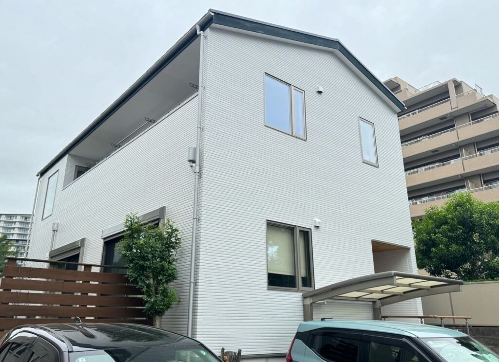 外壁：施工完了