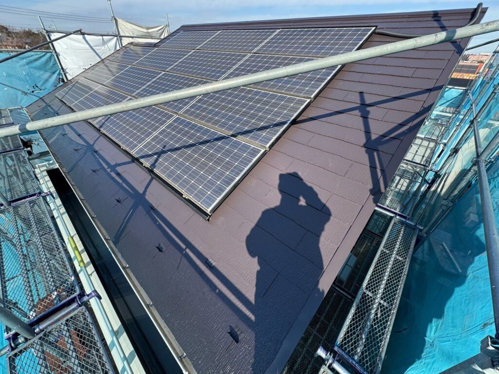 施工完了：大屋根