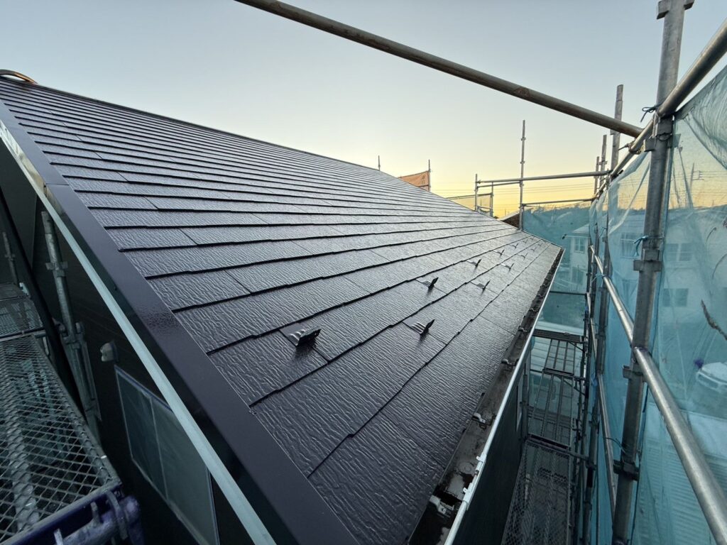 屋根中塗り（完了）