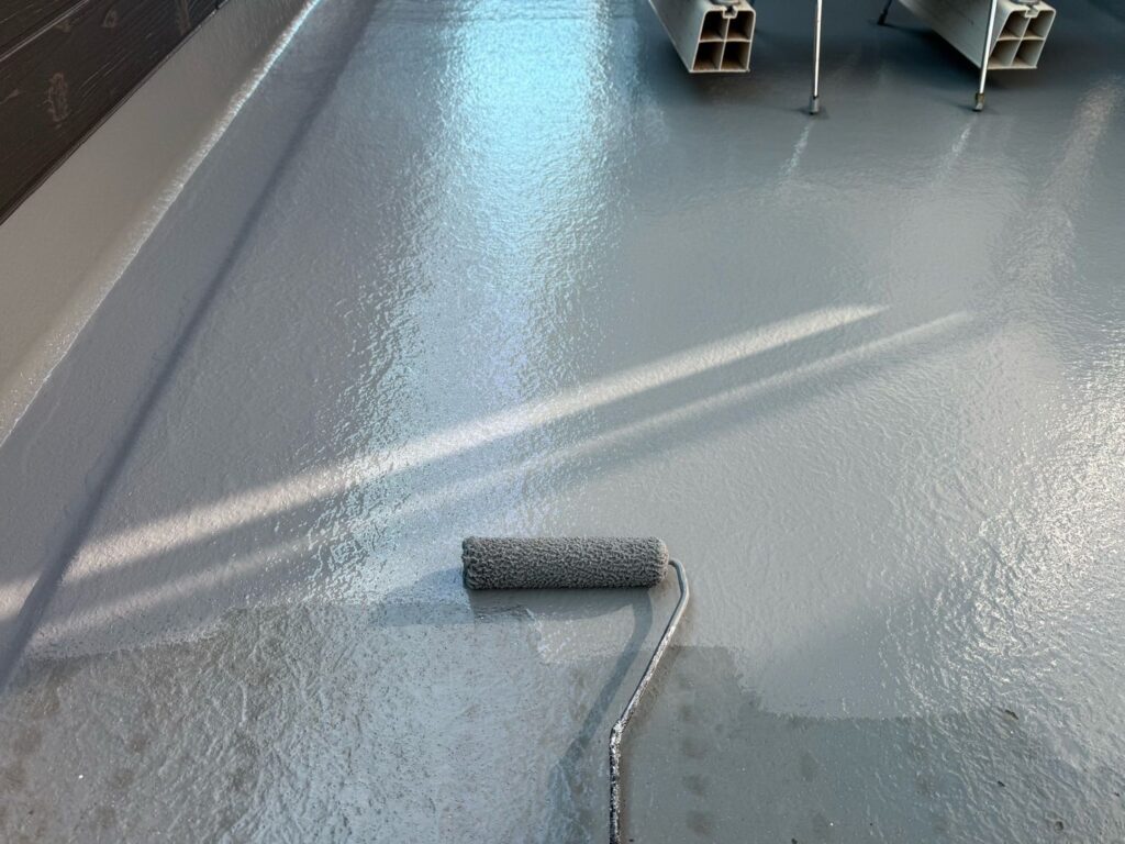 ベランダトップコート1回目