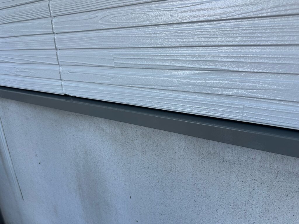 水切り上塗り（計3回塗り、完了）