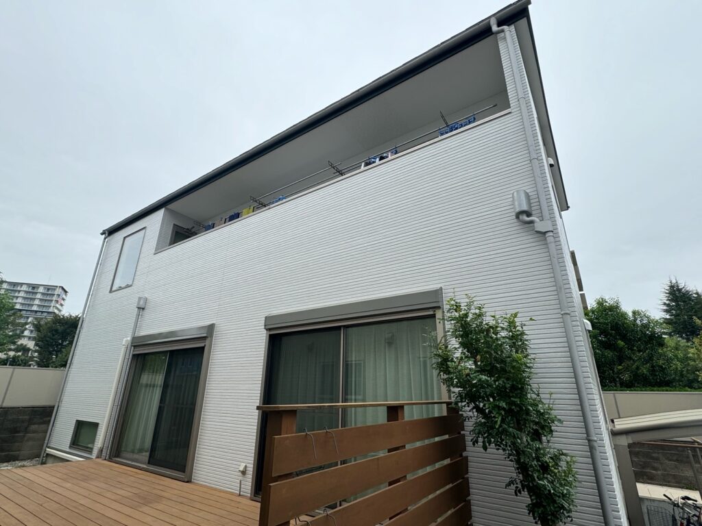 外壁：施工完了