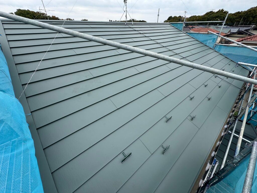 施工完了：大屋根