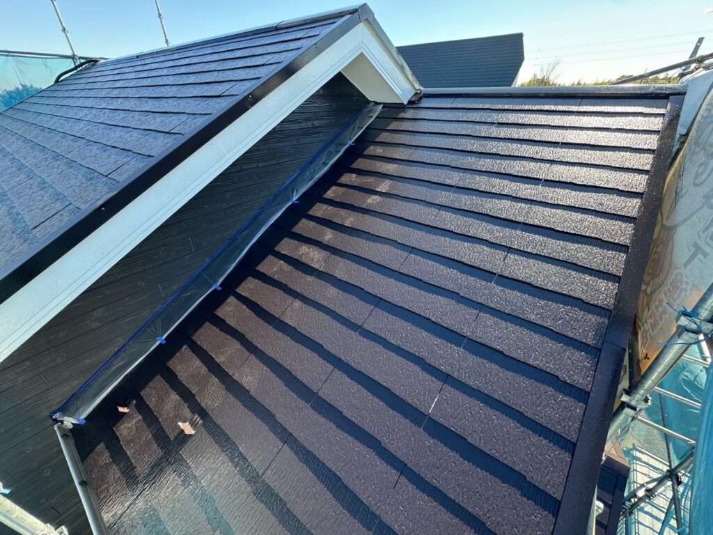 施工完了：大屋根<br />
