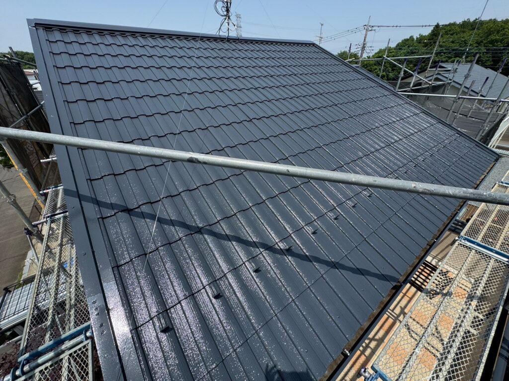 屋根：施工完了