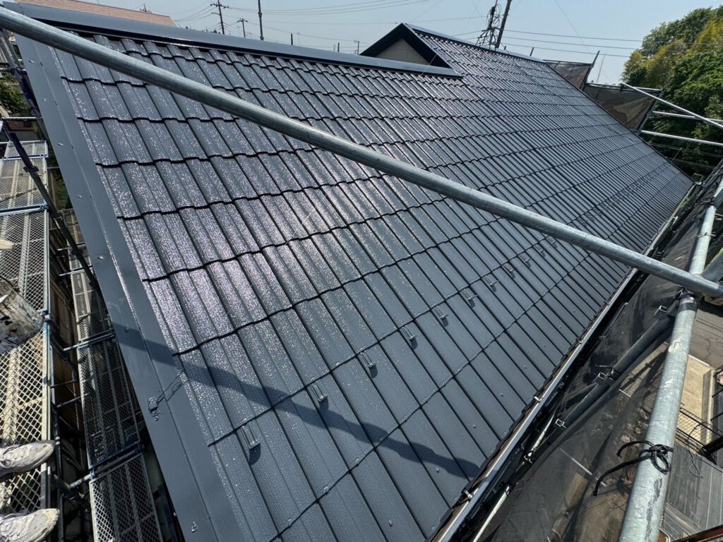 屋根：施工完了