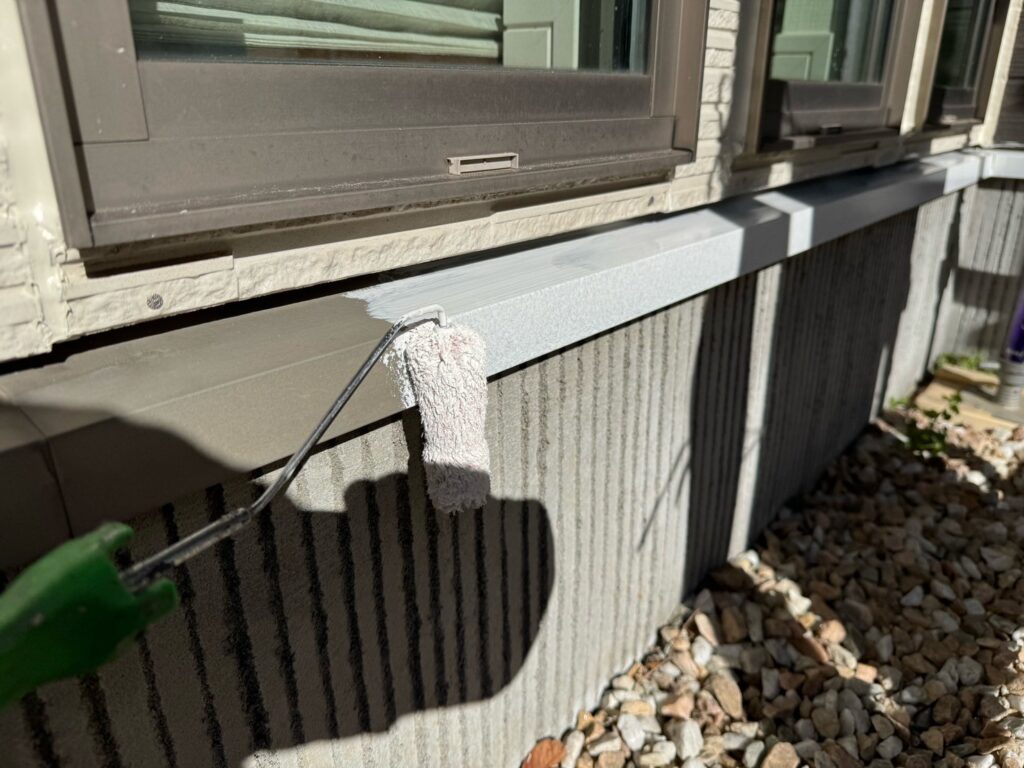 水切りさび止め（下塗り）