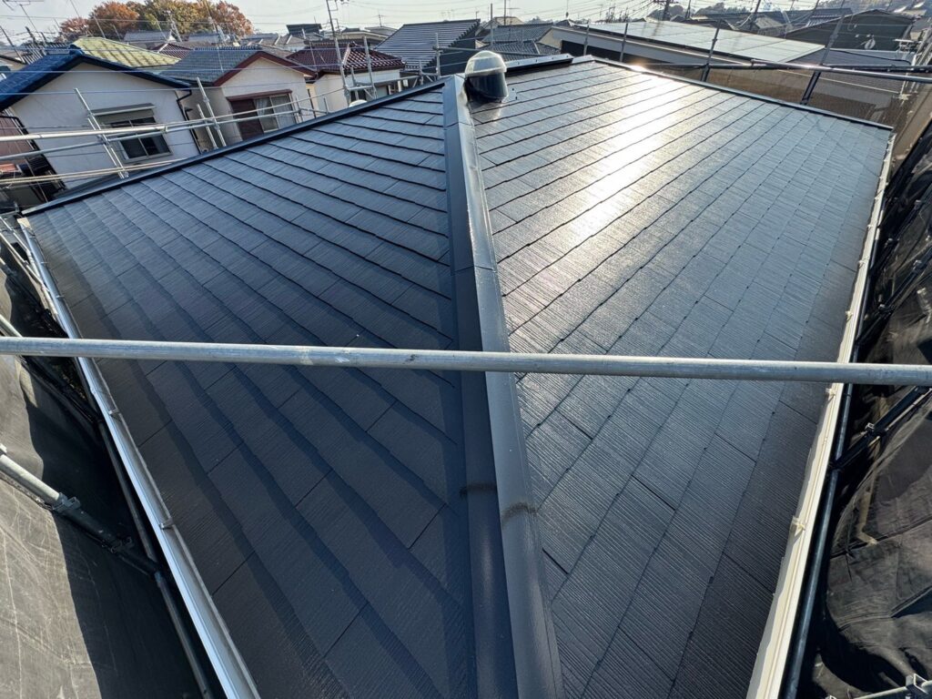 屋根：施工完了