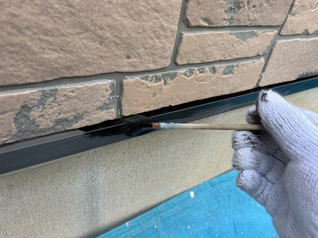 水きり下塗り(さび止め)