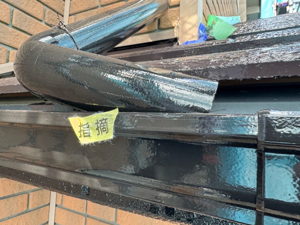 完了検査<br />
（最後に細かく検査を行い、手直しを行いました。）