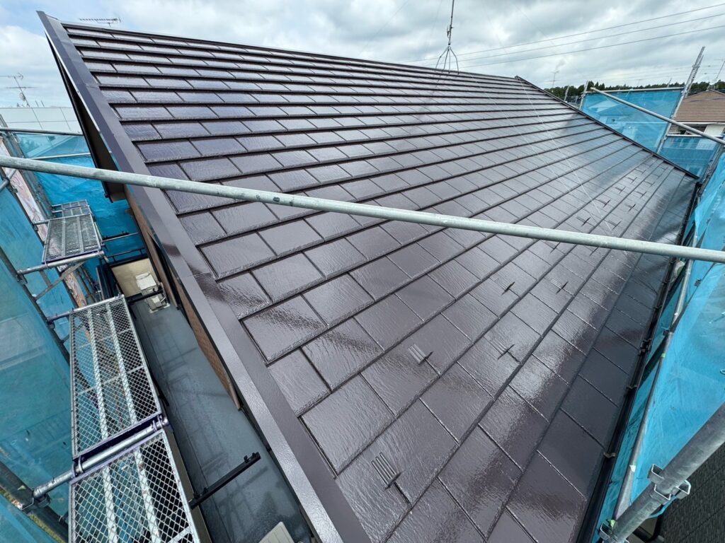 屋根：施工完了（大屋根）