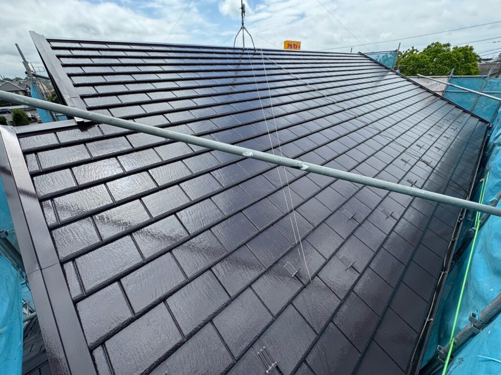 屋根：施工完了（大屋根）