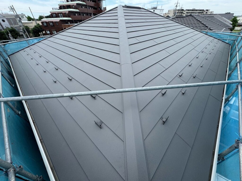 施工完了：東・北面