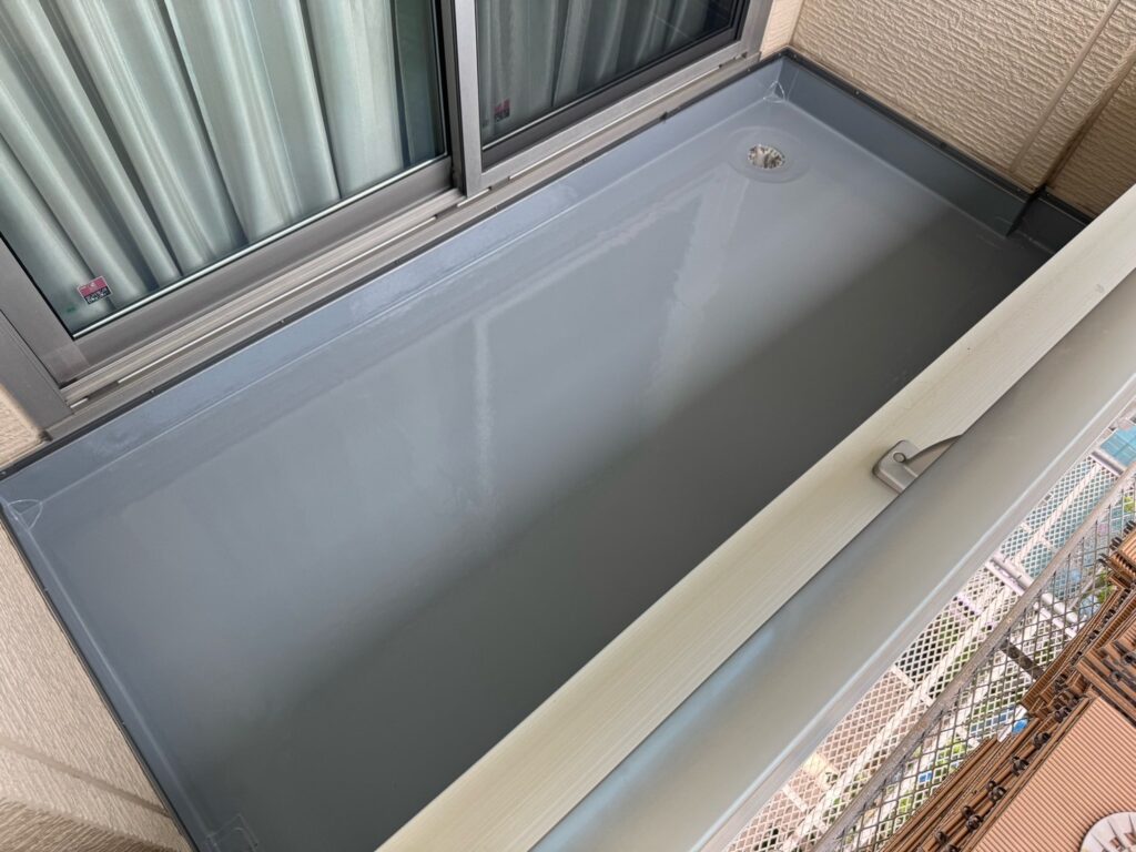 施工完了：ベランダ