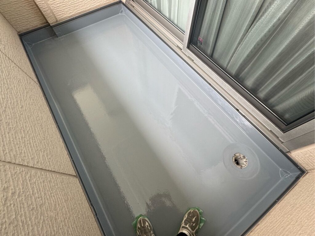 施工完了：ベランダ