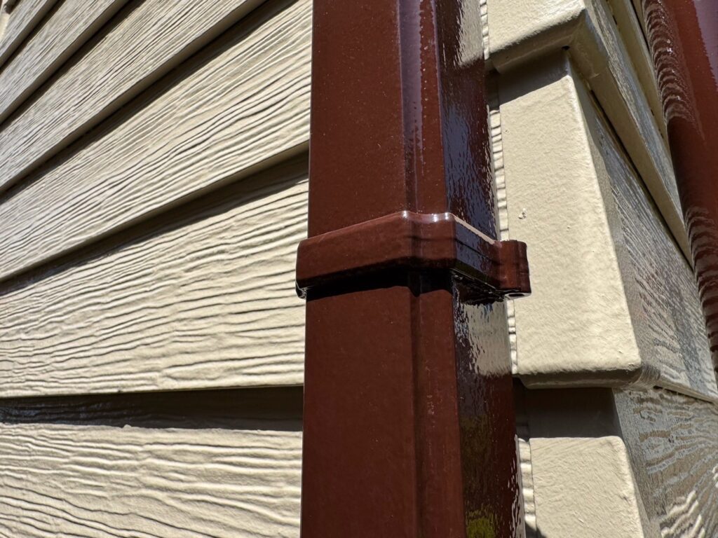 施工完了:雨どい