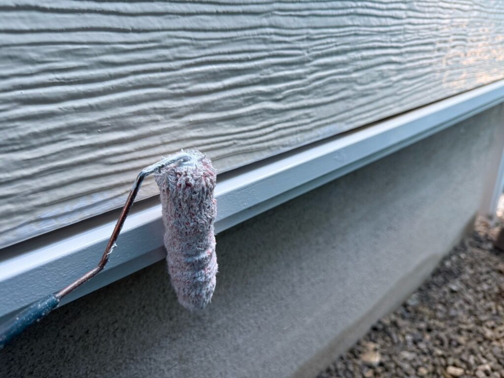 水切り:さび止め(下塗り)