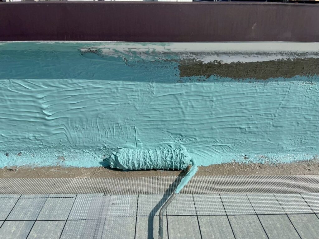 ウレタン防水1層目